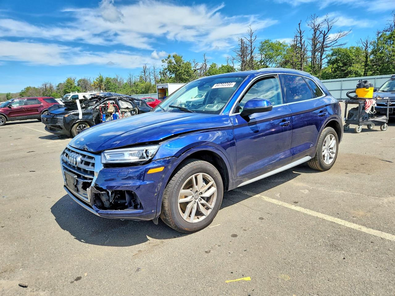 2020 AUDI Q5 PREMIUM | WA1ANAFY9L2050259 | UPCARS
