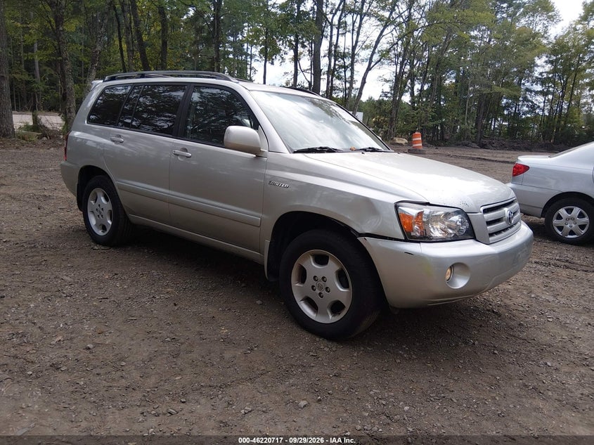 2006 TOYOTA HIGHLANDER LIMITED V6 | JTEDP21A560106478 | UPCARS