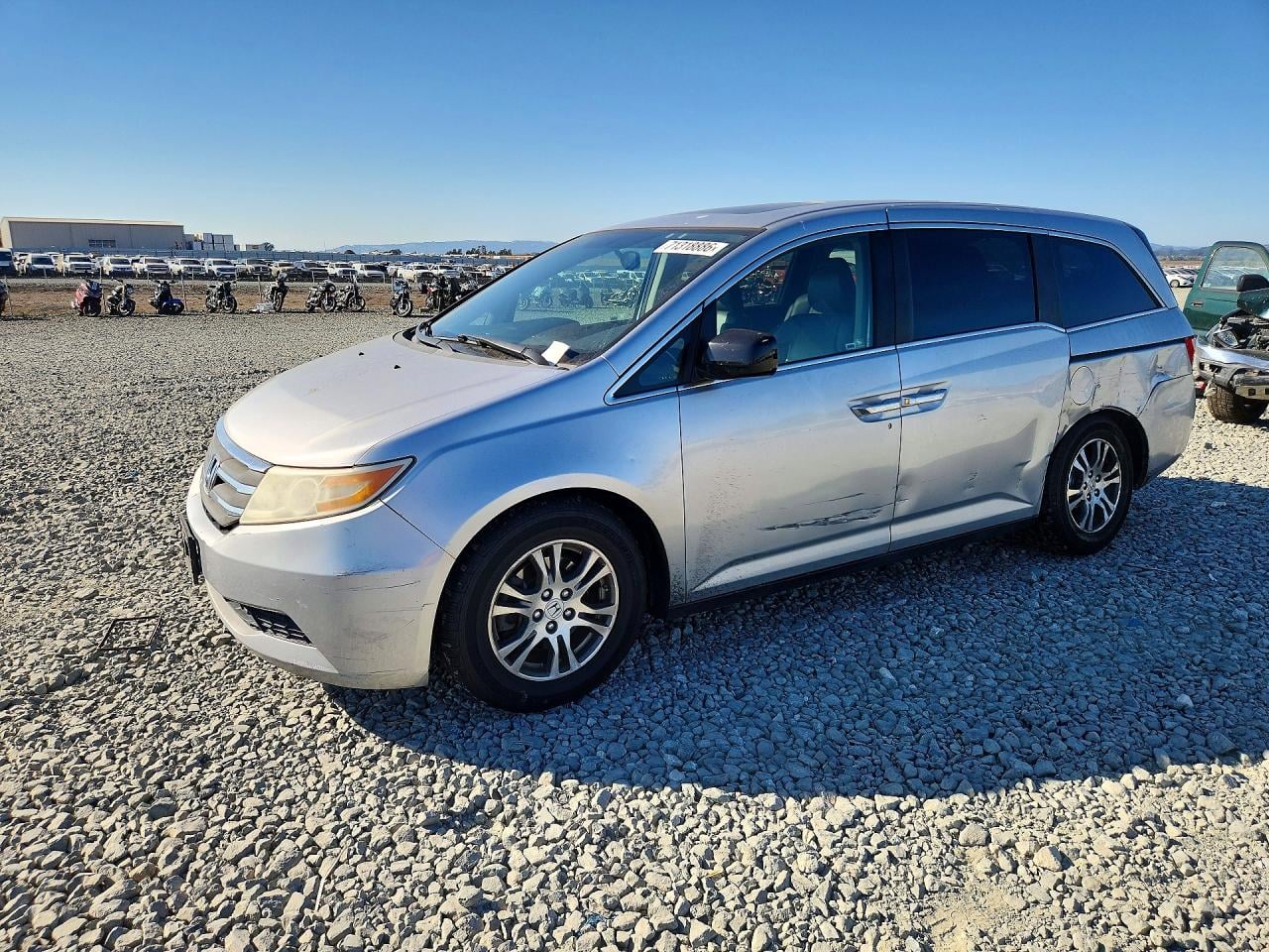 2011 HONDA ODYSSEY EXL | 5FNRL5H66BB098959 | UPCARS