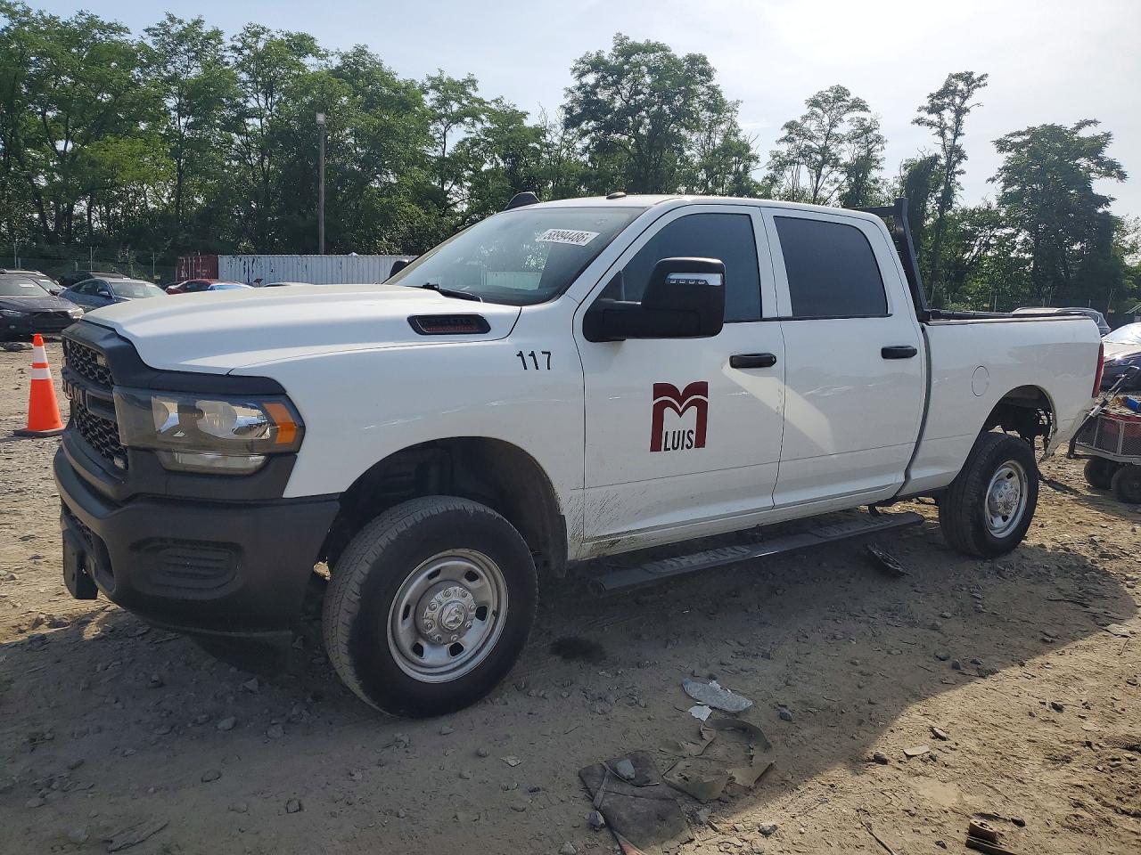 2023 RAM 2500 TRADESMAN | 3C6UR5CJ6PG631549 | UPCARS