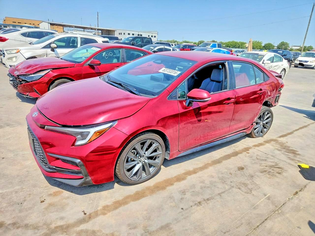 2025 TOYOTA COROLLA SE | 5YFS4MCE5SP244604 | UPCARS