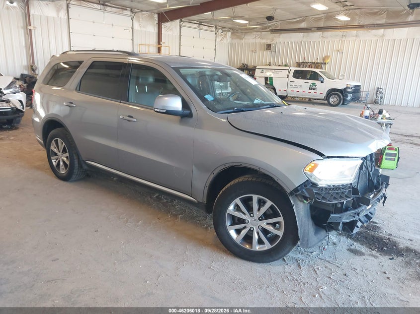 2016 DODGE DURANGO LIMITED | 1C4RDJDG6GC475282 | UPCARS