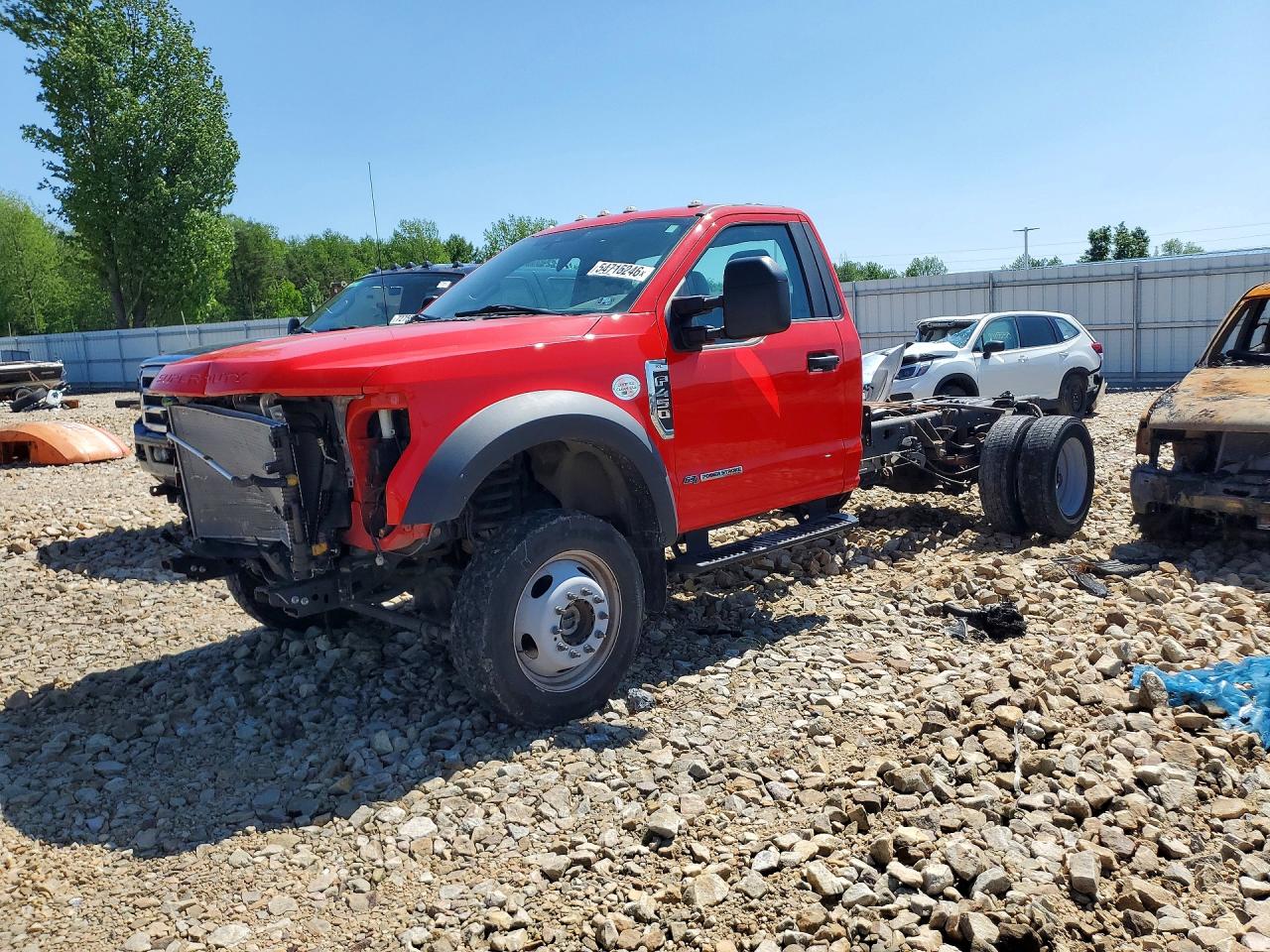 2021 FORD F450 SUPER DUTY | 1FDTF4HT6MEC58674 | UPCARS