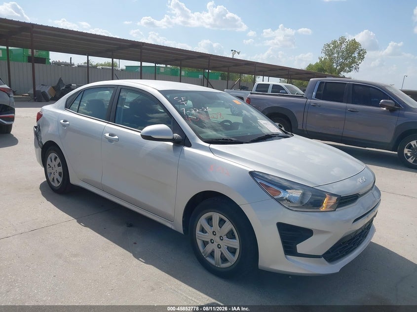 2022 KIA RIO LX | 3KPA24AD5NE508177 | UPCARS