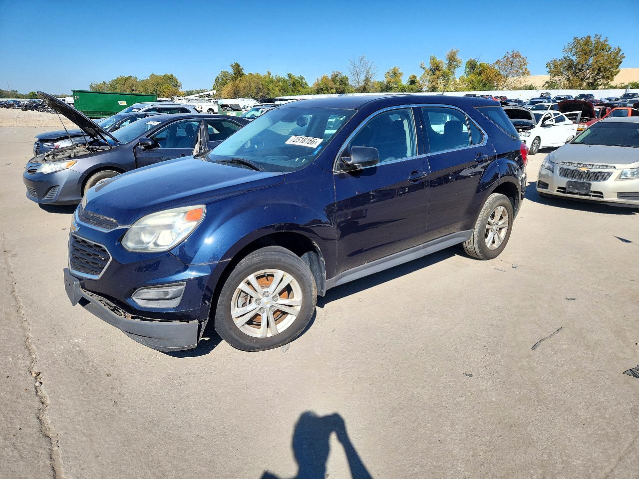 2016 CHEVROLET EQUINOX LS | 2GNALBEK7G1137699 | UPCARS