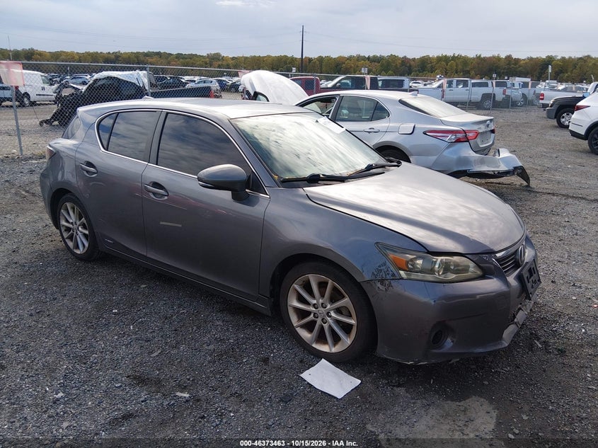 2012 LEXUS CT 200H PREMIUM | JTHKD5BH0C2092490 | UPCARS