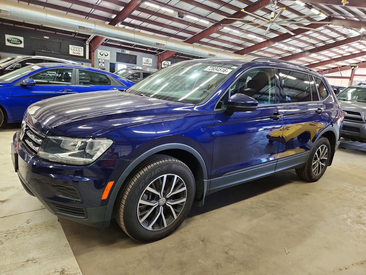 2021 VOLKSWAGEN TIGUAN S | 3VV0B7AX0MM122862 | UPCARS