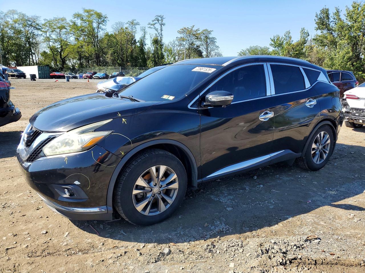 2015 NISSAN MURANO SL | 5N1AZ2MH4FN213675 | UPCARS