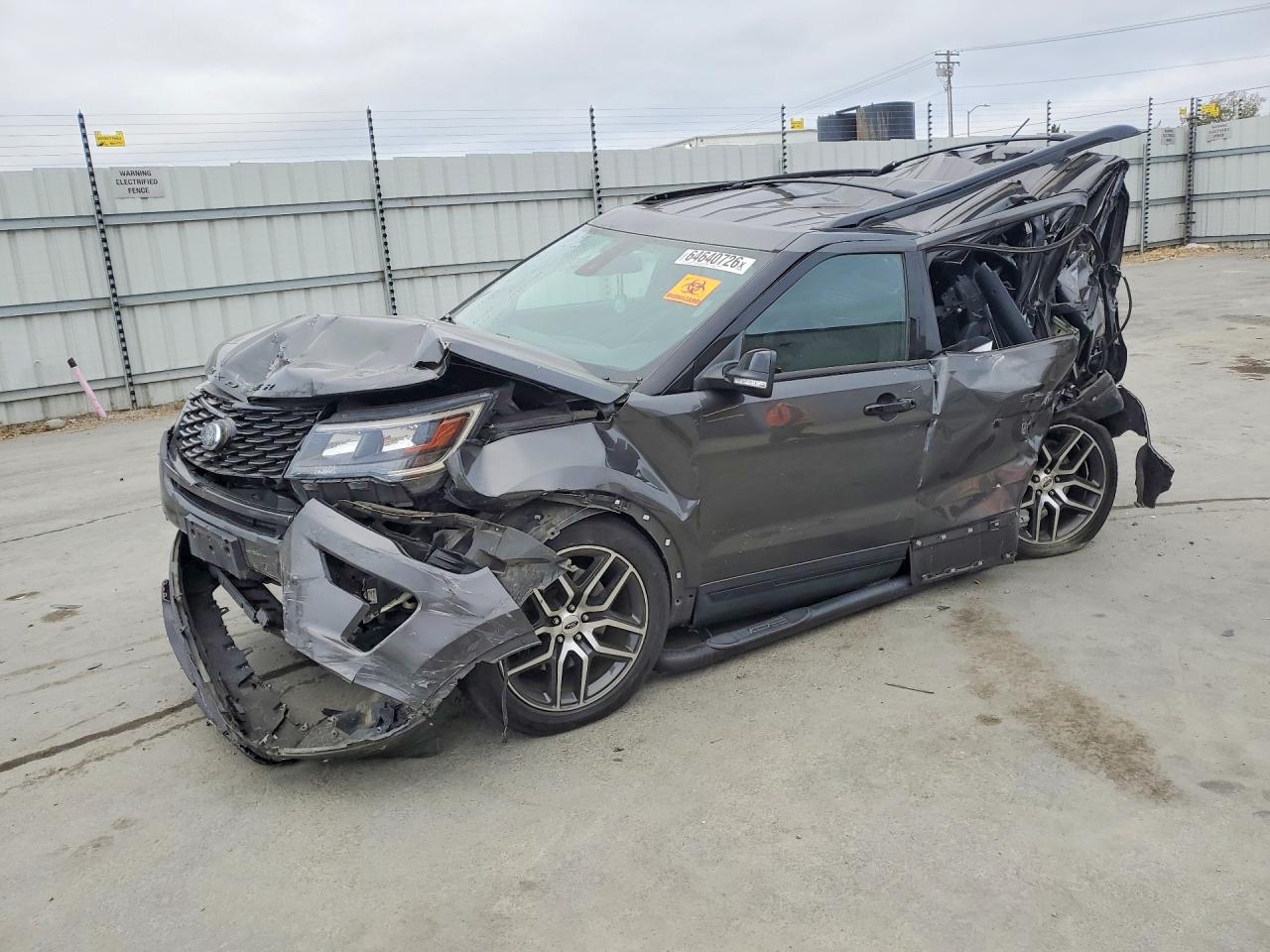 2019 FORD EXPLORER SPORT | 1FM5K8GTXKGA42504 | UPCARS