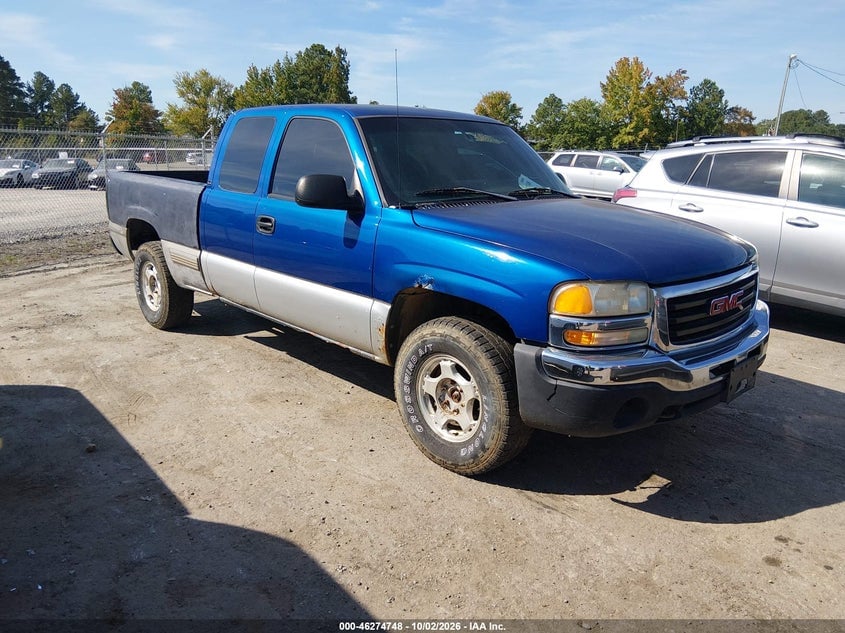 2004 GMC SIERRA 1500 SLE | 2GTEK19T441261788 | UPCARS