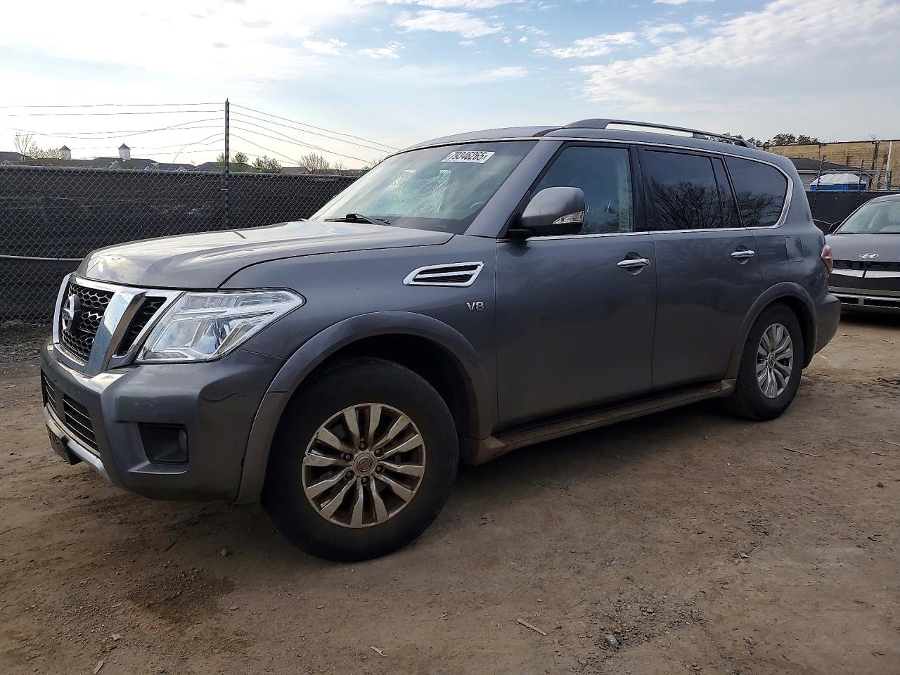 2017 NISSAN ARMADA SV | JN8AY2NC6H9505418 | UPCARS