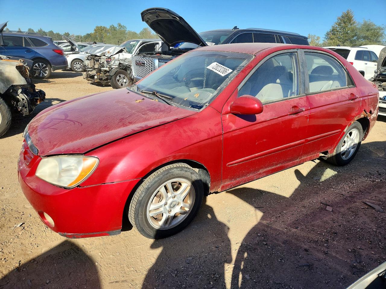 2003 KIA SPECTRA BASE | KNAFB121135266860 | UPCARS