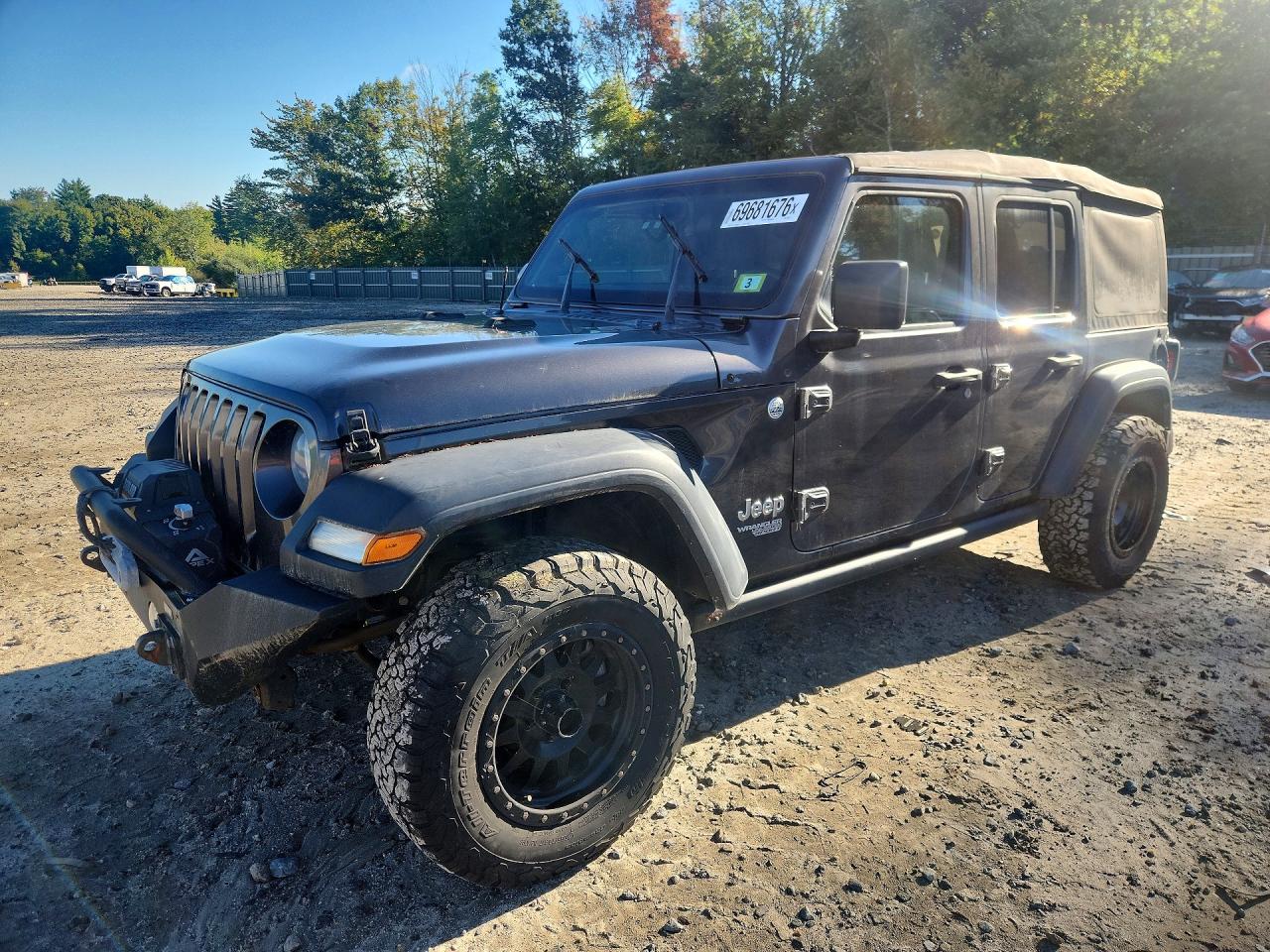 2018 JEEP WRANGLER SPORT | 1C4HJXDN8JW250857 | UPCARS