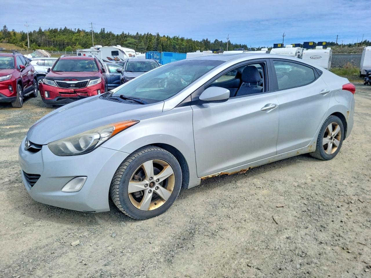 2013 HYUNDAI ELANTRA GLS | 5NPDH4AE8DH237680 | UPCARS