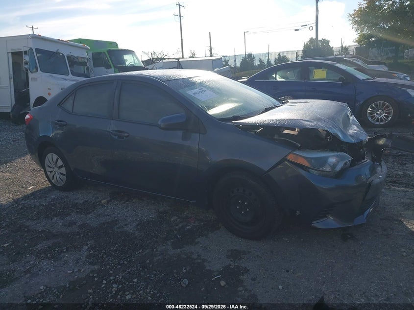 2015 TOYOTA COROLLA LE | 2T1BURHE4FC406136 | UPCARS