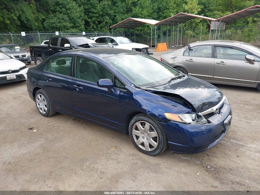 2008 HONDA CIVIC LX | 2HGFA16508H500636 | UPCARS