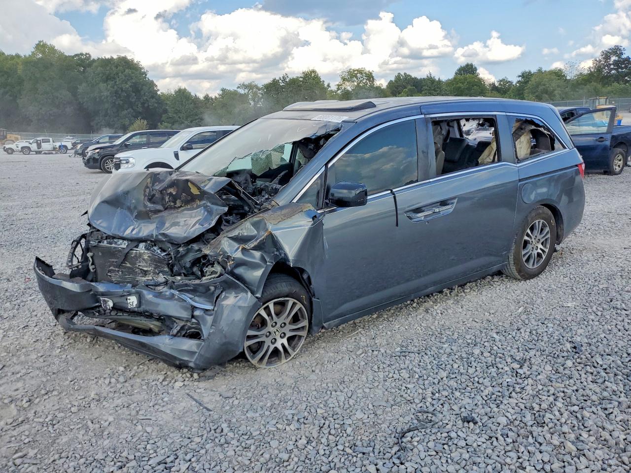 2011 HONDA ODYSSEY EXL | 5FNRL5H66BB004837 | UPCARS