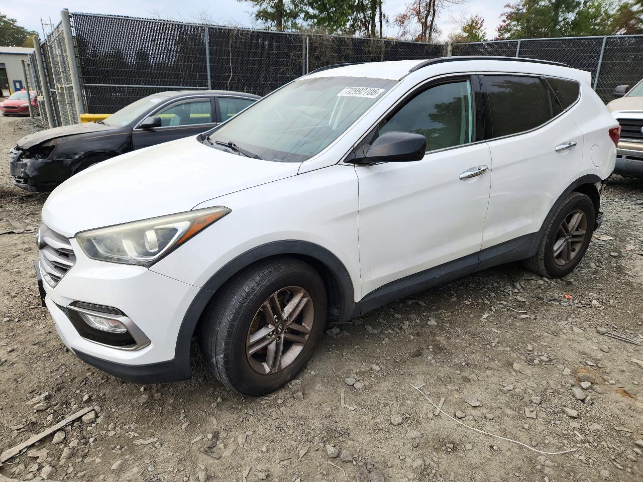 2017 HYUNDAI SANTA FE 2.4L | 5NMZU3LB0HH020089 | UPCARS