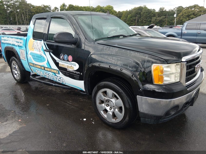 2009 GMC SIERRA 1500 SLE | 1GTEK29J29Z268533 | UPCARS