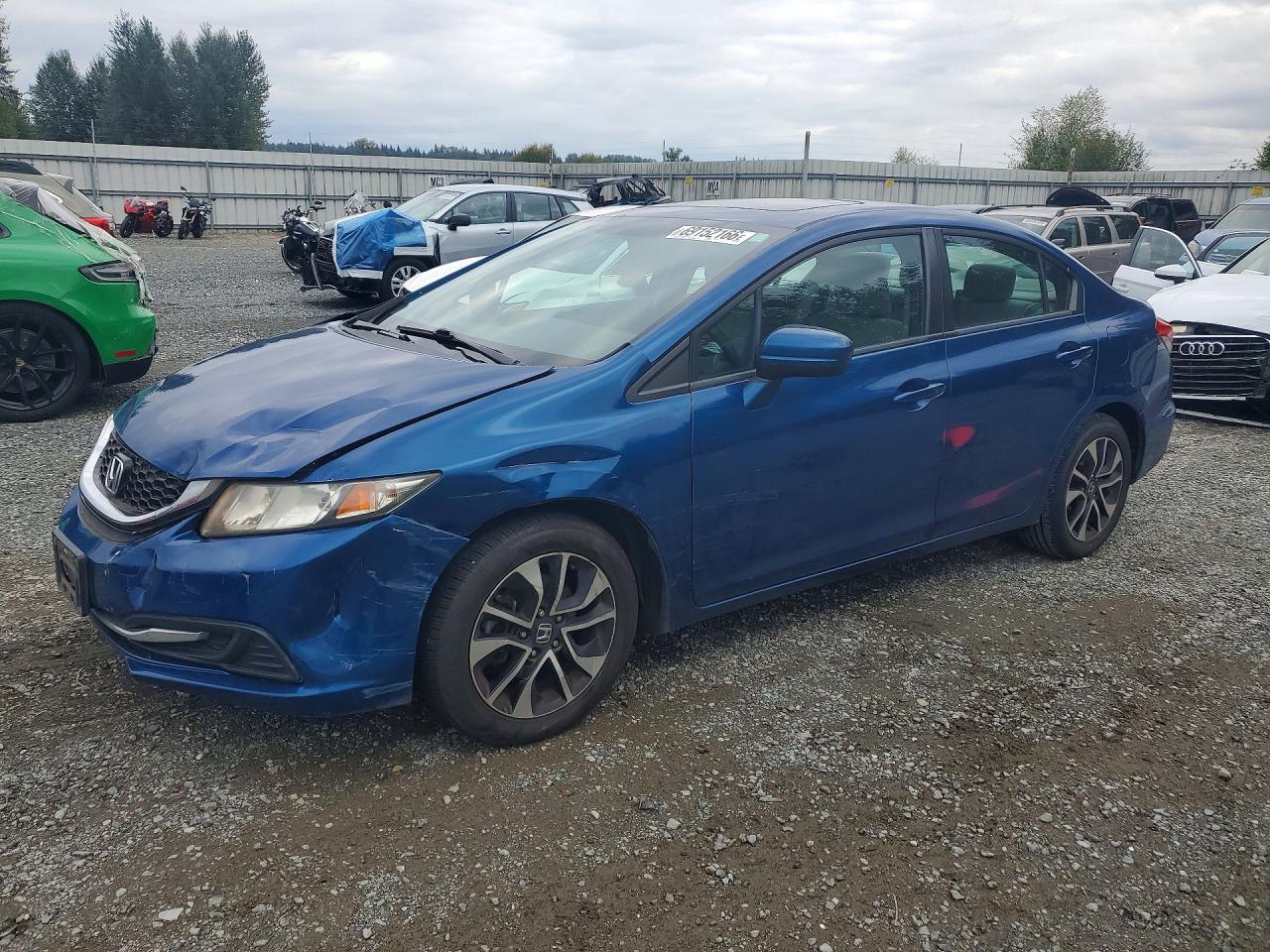 2014 HONDA CIVIC EX | 19XFB2F84EE220317 | UPCARS