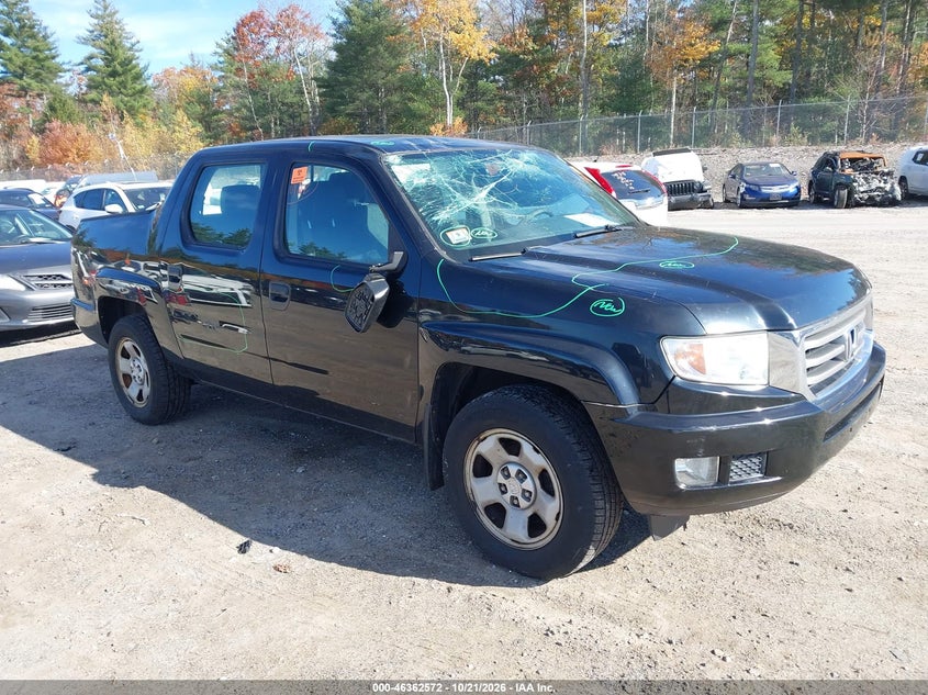 2013 HONDA RIDGELINE RT | 5FPYK1F29DB016630 | UPCARS