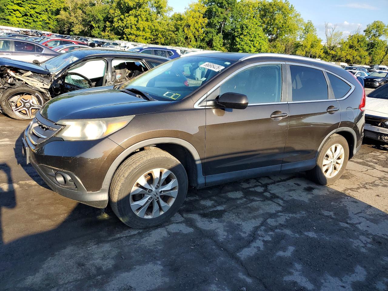 2013 HONDA CRV EXL | 5J6RM4H77DL067441 | UPCARS