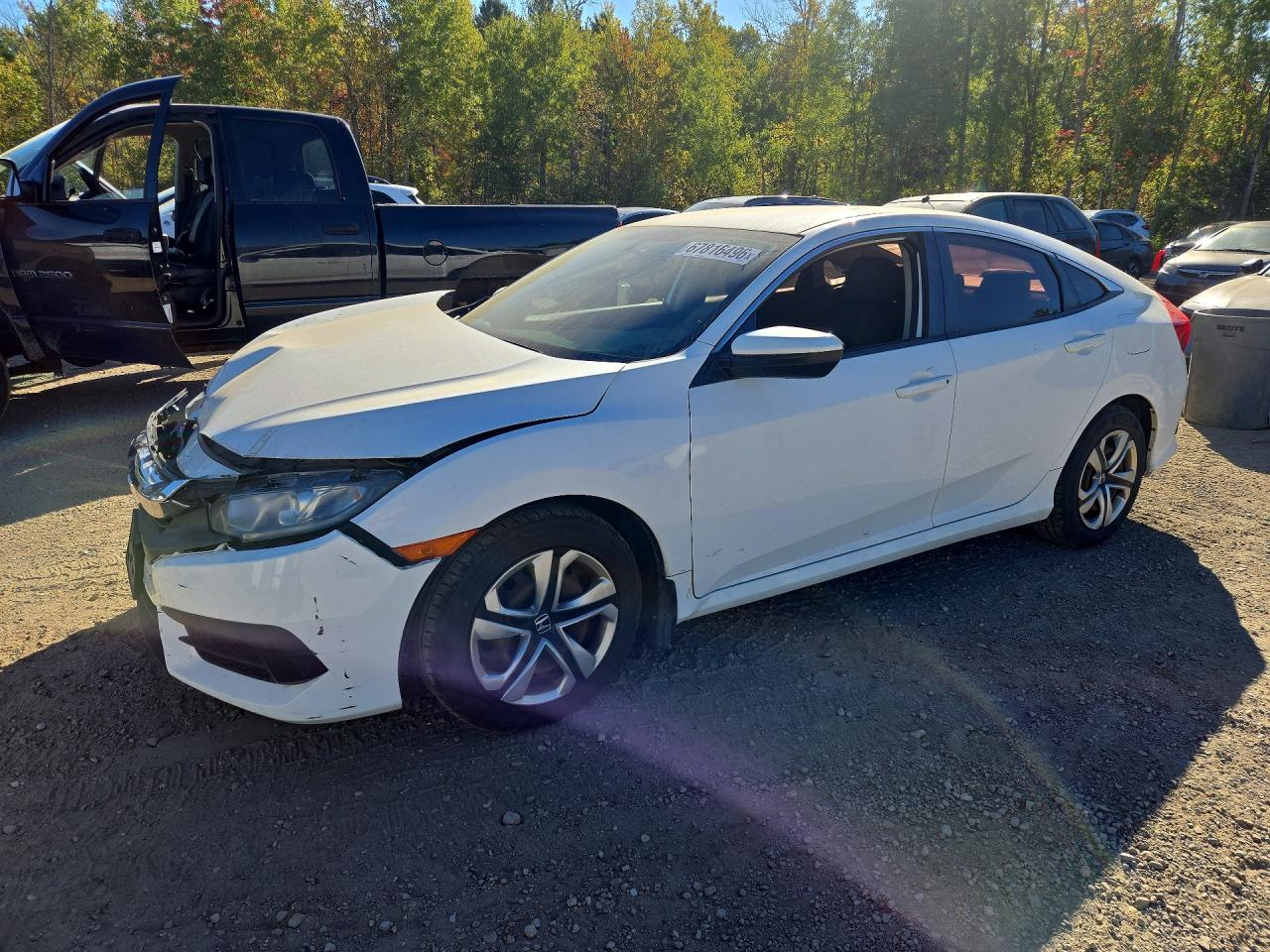 2018 HONDA CIVIC LX | 2HGFC2E50JH043818 | UPCARS