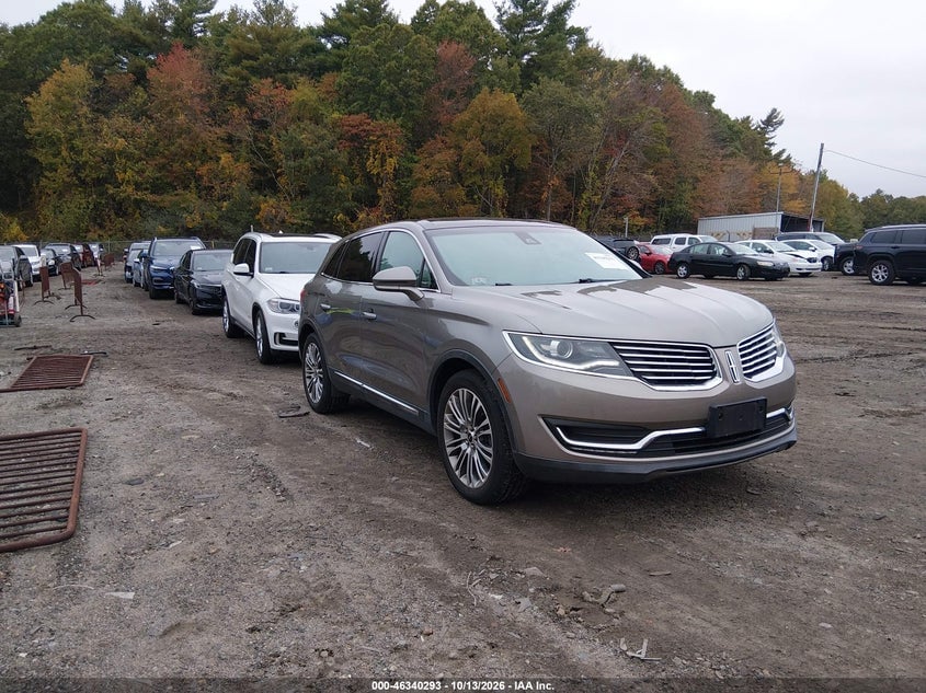 2016 LINCOLN MKX RESERVE | 2LMTJ8LR9GBL66809 | UPCARS