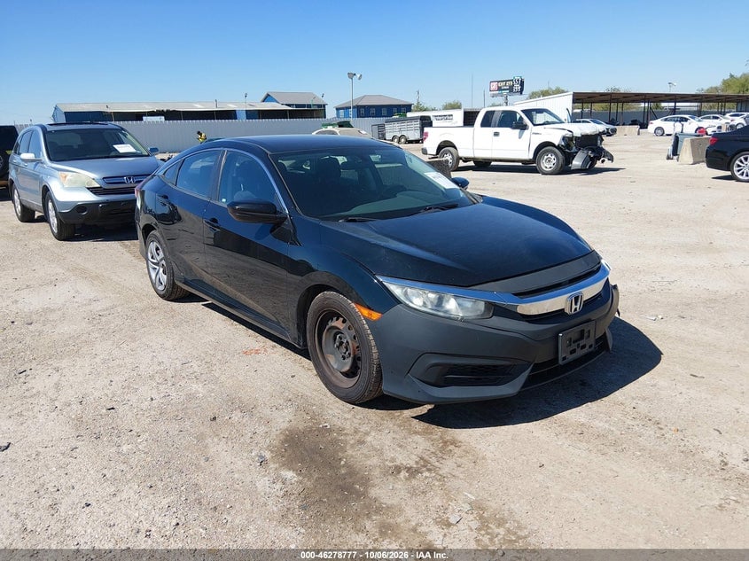 2017 HONDA CIVIC LX | 19XFC2F54HE203623 | UPCARS