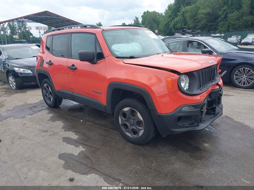 2017 JEEP RENEGADE SPORT | ZACCJBAB3HPF82106 | UPCARS