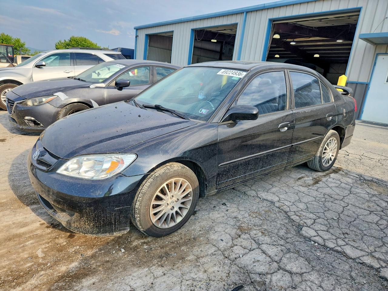2005 HONDA CIVIC EX | 2HGES26785H612774 | UPCARS