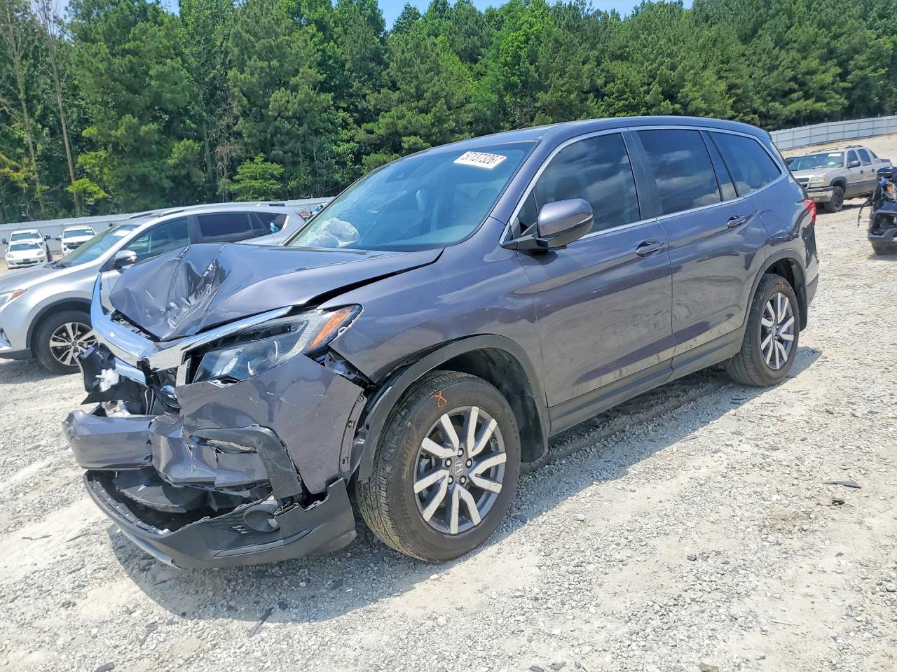 2021 HONDA PILOT EXL | 5FNYF5H57MB046186 | UPCARS
