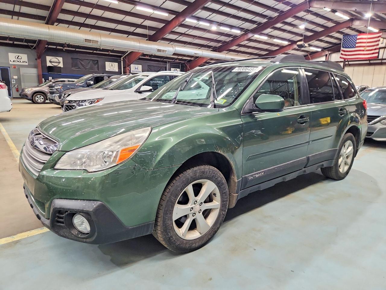 2014 SUBARU OUTBACK 2.5I PREMIUM | 4S4BRCDC1E3296068 | UPCARS
