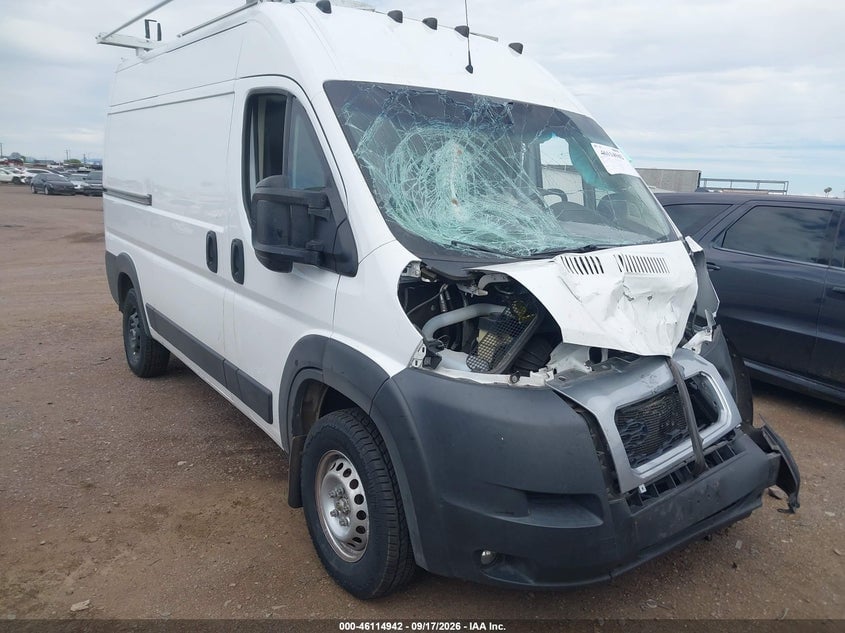 2021 RAM PROMASTER 2500 HIGH ROOF 136 WB | 3C6LRVCG7ME531855 | UPCARS