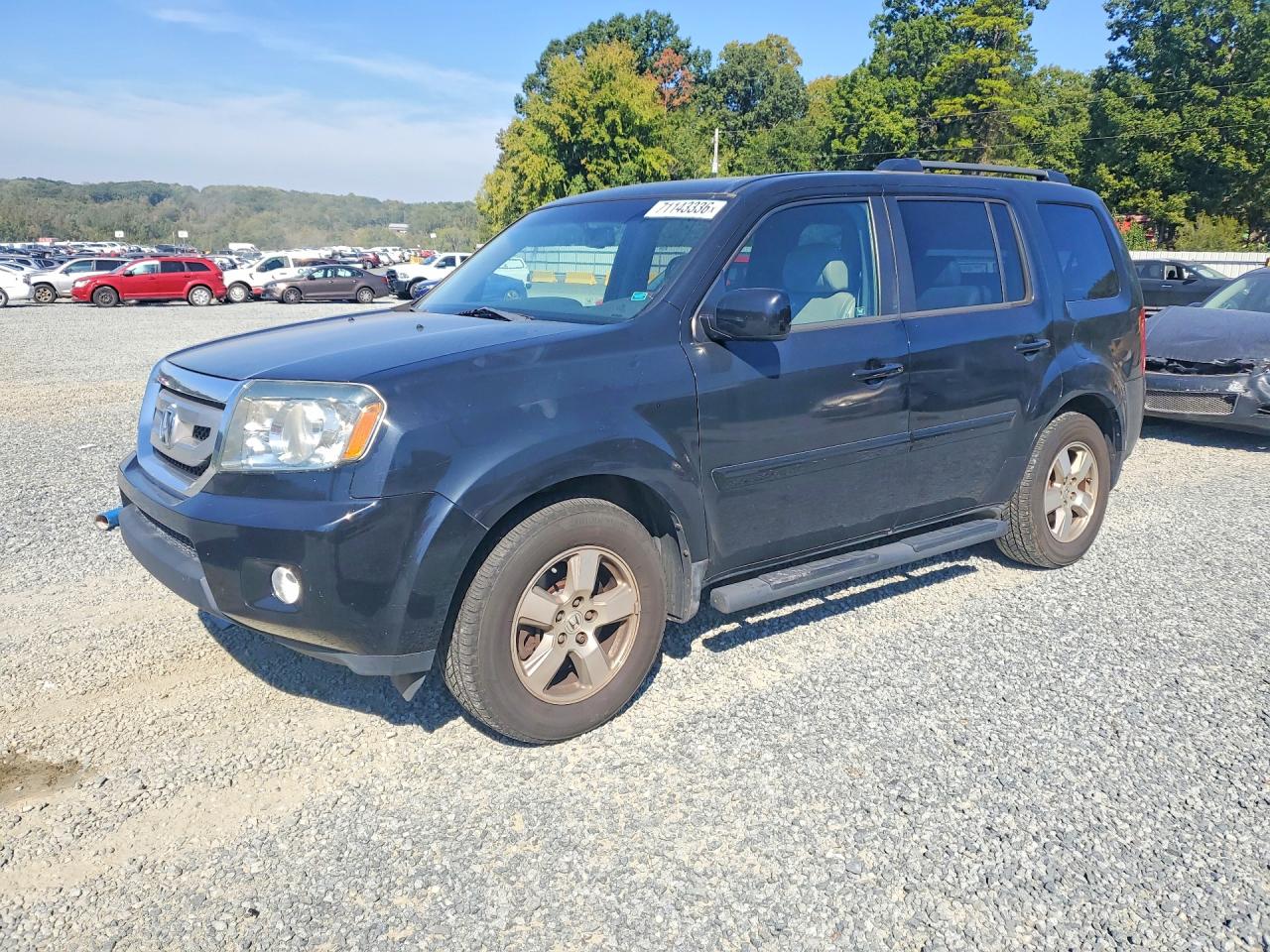2011 HONDA PILOT EXL | 5FNYF4H54BB106447 | UPCARS