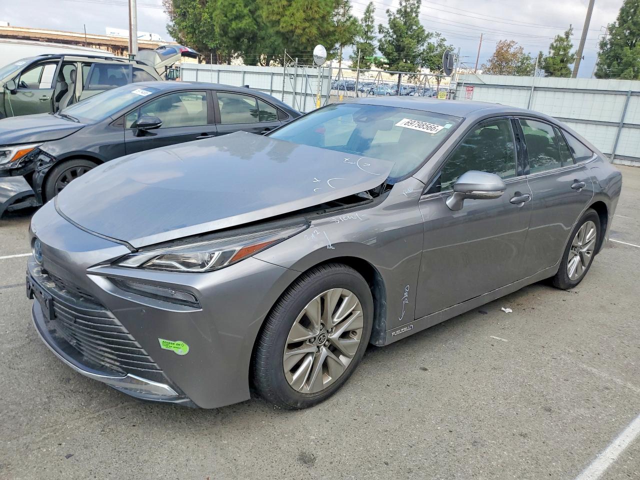 2022 TOYOTA MIRAI XLE | JTDAAAAA7NA007575 | UPCARS