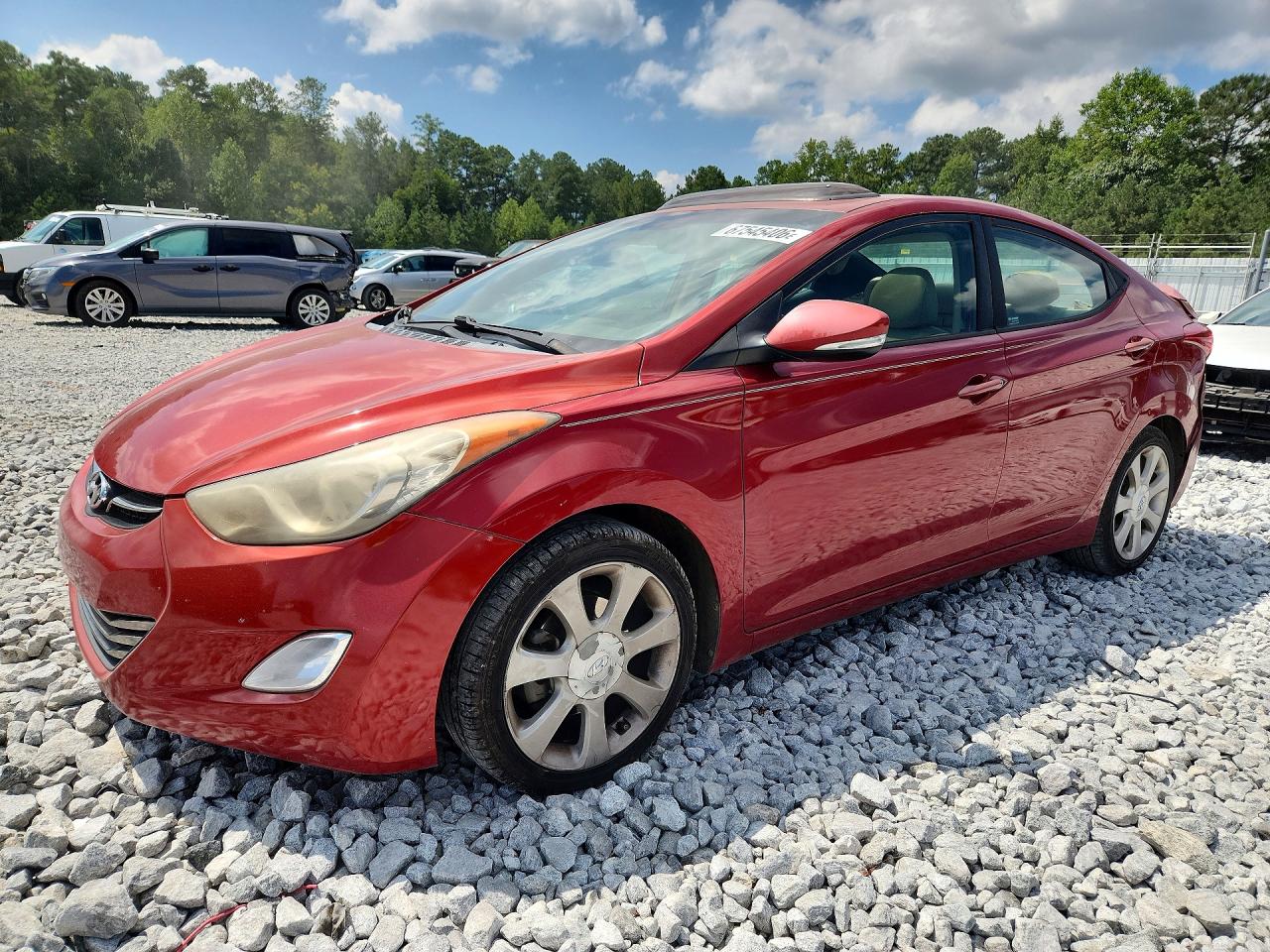 2013 HYUNDAI ELANTRA LIMITED | KMHDH4AE2DU865817 | UPCARS
