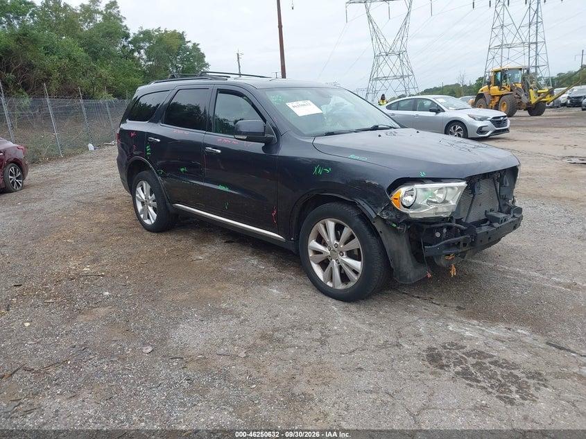 2013 DODGE DURANGO CREW | 1C4RDJDG6DC695811 | UPCARS
