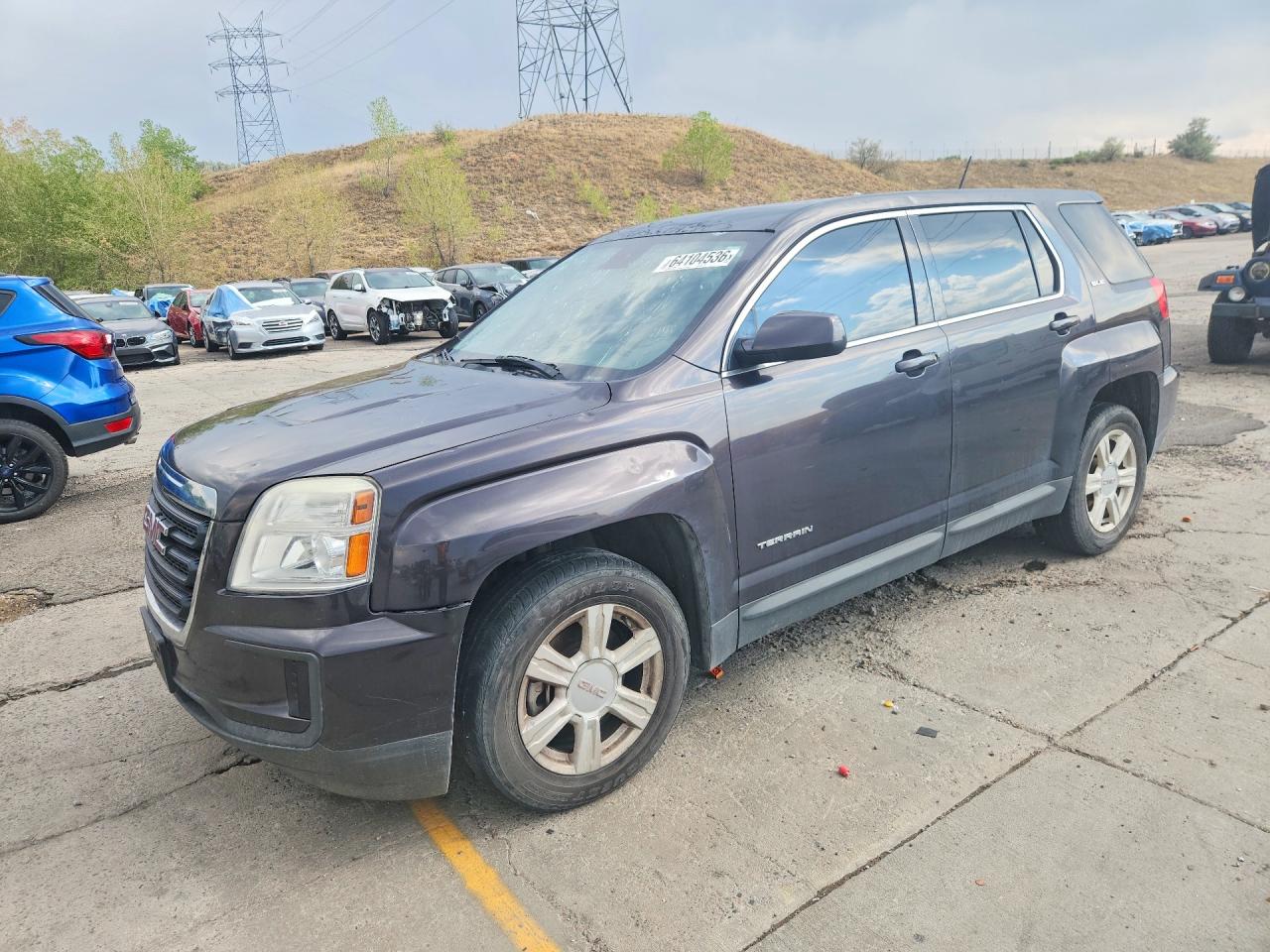 2016 GMC TERRAIN SLE | 2GKFLSEK5G6160744 | UPCARS