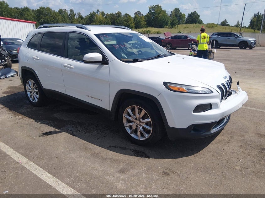 2016 JEEP CHEROKEE LIMITED | 1C4PJLDB8GW164662 | UPCARS