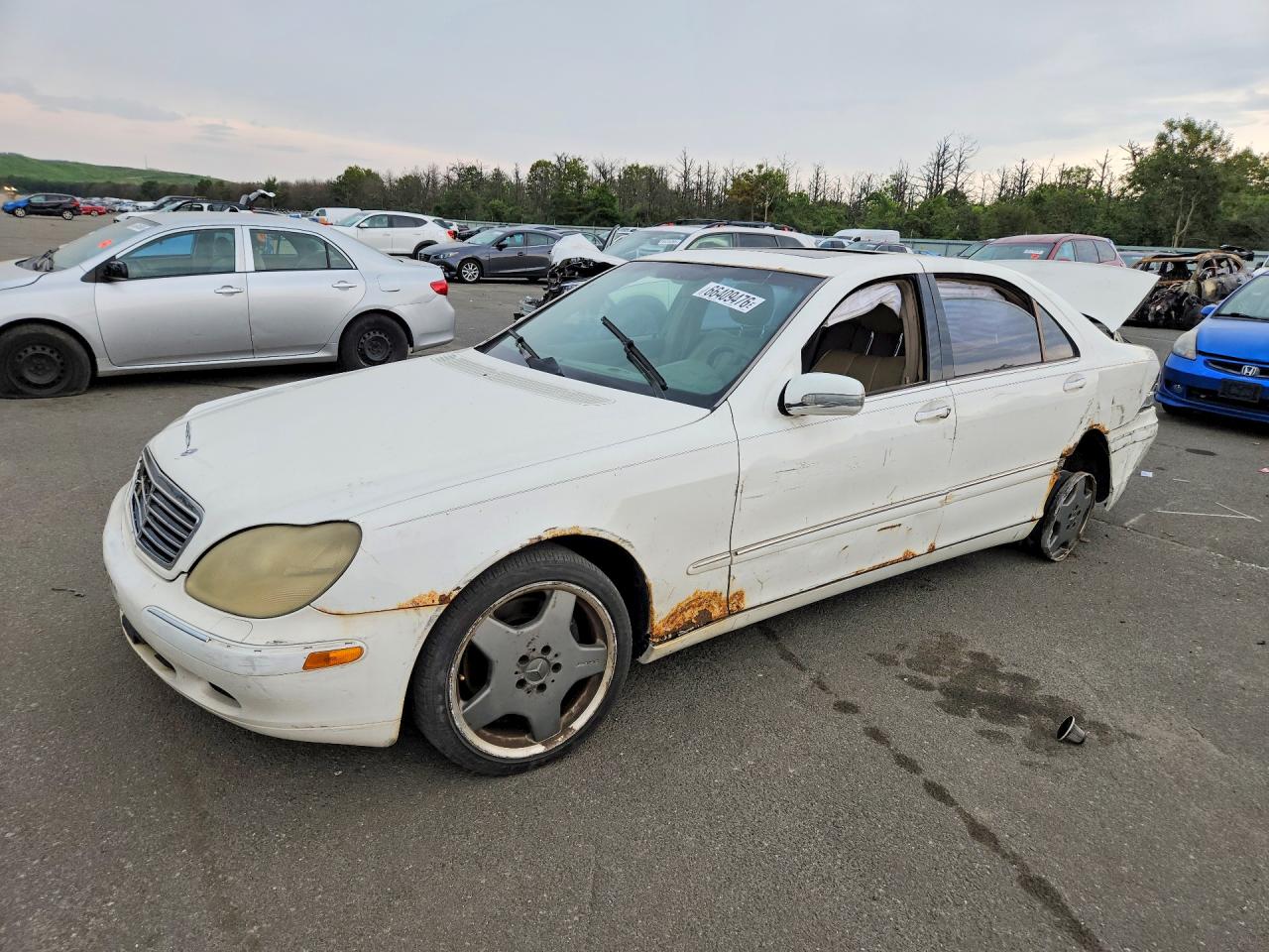 2002 MERCEDES-BENZ S-CLASS 500 | WDBNG75J02A262804 | UPCARS