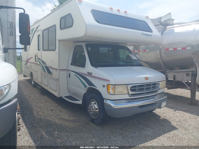 1999 FORD ECONOLIN E450 SUPER DUTY CUTWY  RV | 1FDXE40FXXHA00400 | UPCARS