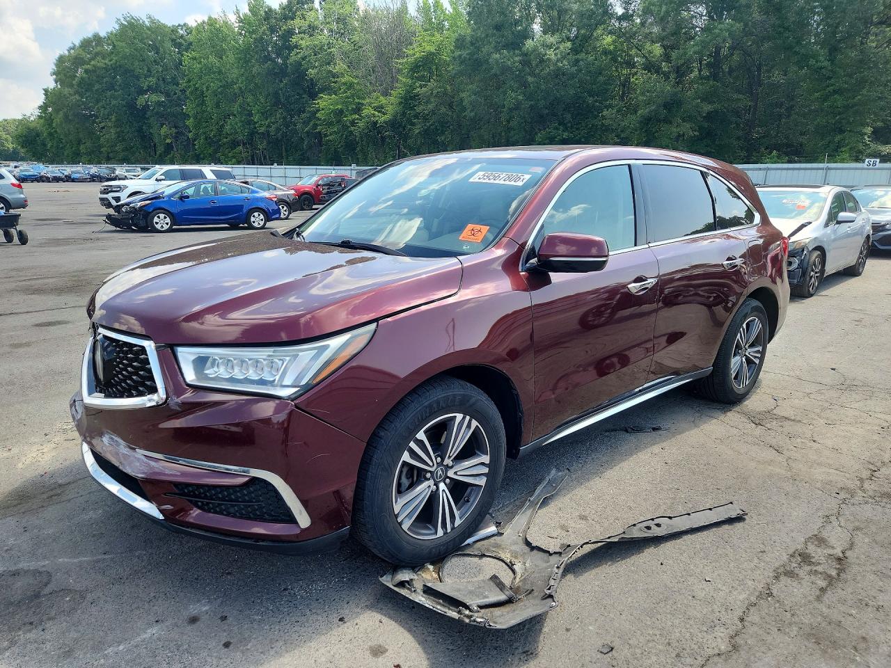2018 ACURA MDX | 5J8YD4H32JL012939 | UPCARS