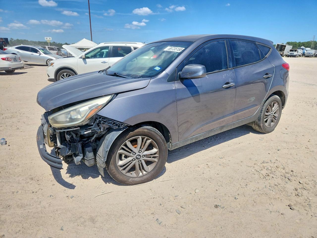 2014 HYUNDAI TUCSON GLS | KM8JT3AF5EU829562 | UPCARS