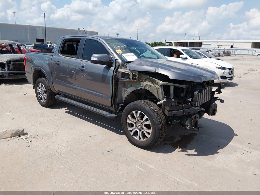2021 FORD RANGER LARIAT | 1FTER4FHXMLD37408 | UPCARS