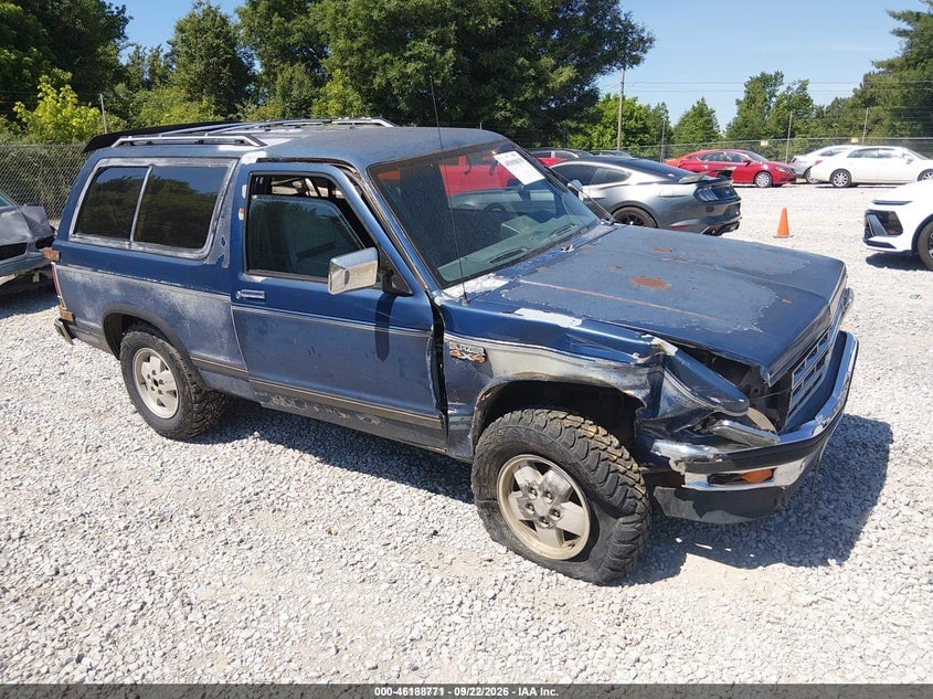 1989 CHEVROLET BLAZER S10 | 1GNCT18Z8K8249655 | UPCARS