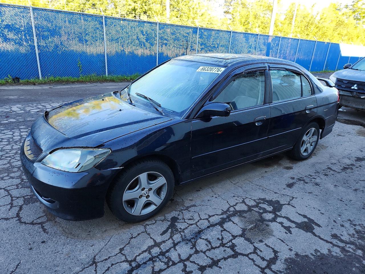 2005 HONDA CIVIC EX | 2HGES16875H017126 | UPCARS