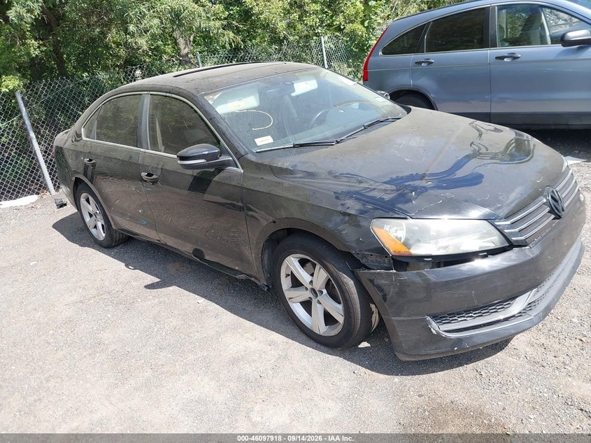 2013 VOLKSWAGEN PASSAT 2.5L SE | 1VWBP7A39DC017676 | UPCARS