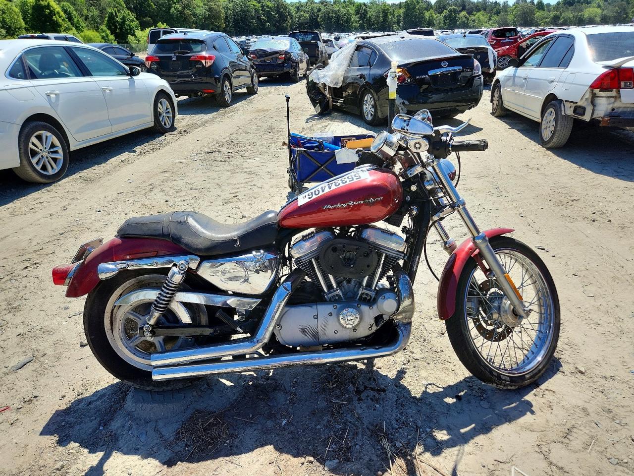 2004 HARLEY-DAVIDSON SPRTSTR883 C | 1HD4CJM164K447491 | UPCARS