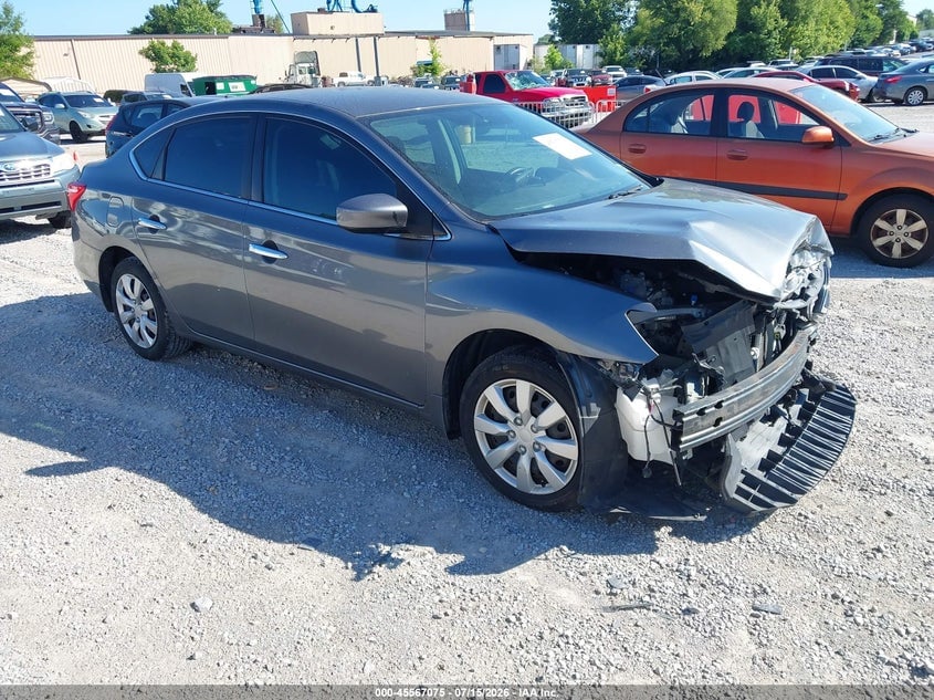 2019 NISSAN SENTRA S | 3N1AB7AP2KY261001 | UPCARS